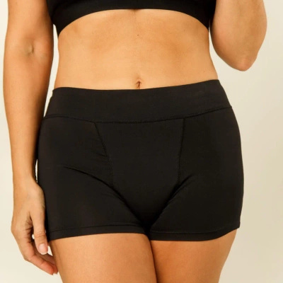 Majtki menstruacyjne do spania Sleep Short – czarne
