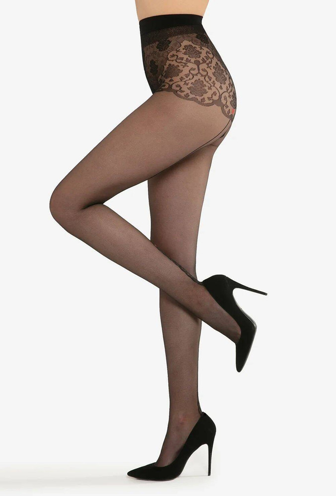Rajstopy Ars Amandi Astrea W.02 - nero/red