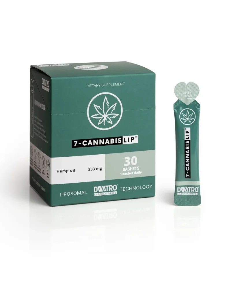 7-Cannabislip liposomalny olej z nasion konopi siewnych 30 saszetek