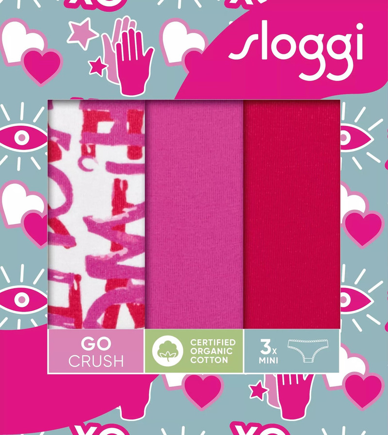 Sloggi majtki Go Crush Mini C3P - 3 pary