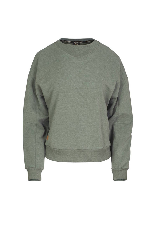 Bluza damska - bawełniana OH!ZUZA N&D H05 - zielona