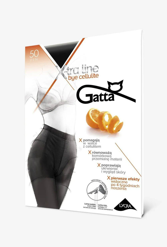 Rajstopy Bye Cellulite 50 Den - nero