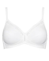 Biustonosz bezfiszbinowy Cotton Beauty N Triumph 10094814 - biały