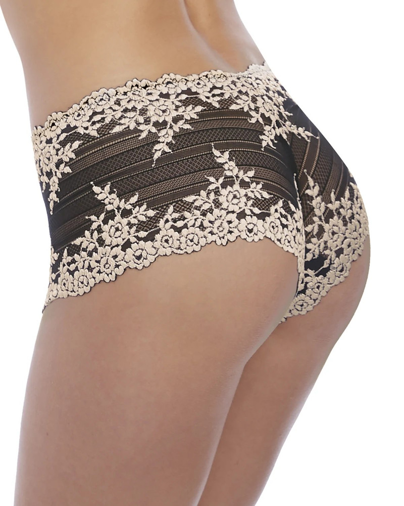 Wacoal Embrace Lace szorty koronkowe - czarny