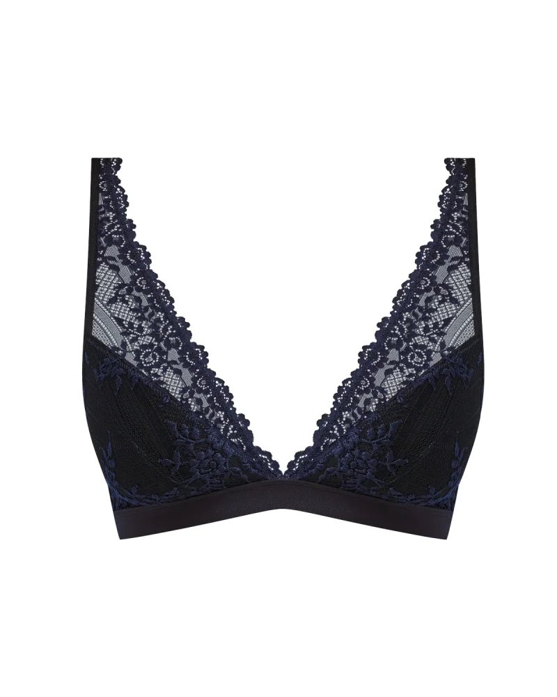 Wacoal – biustonosz miękki braletka Embrace Lace – czarny