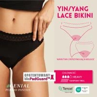 Yin/Yang majtki menstruacyjne Lace Bikini