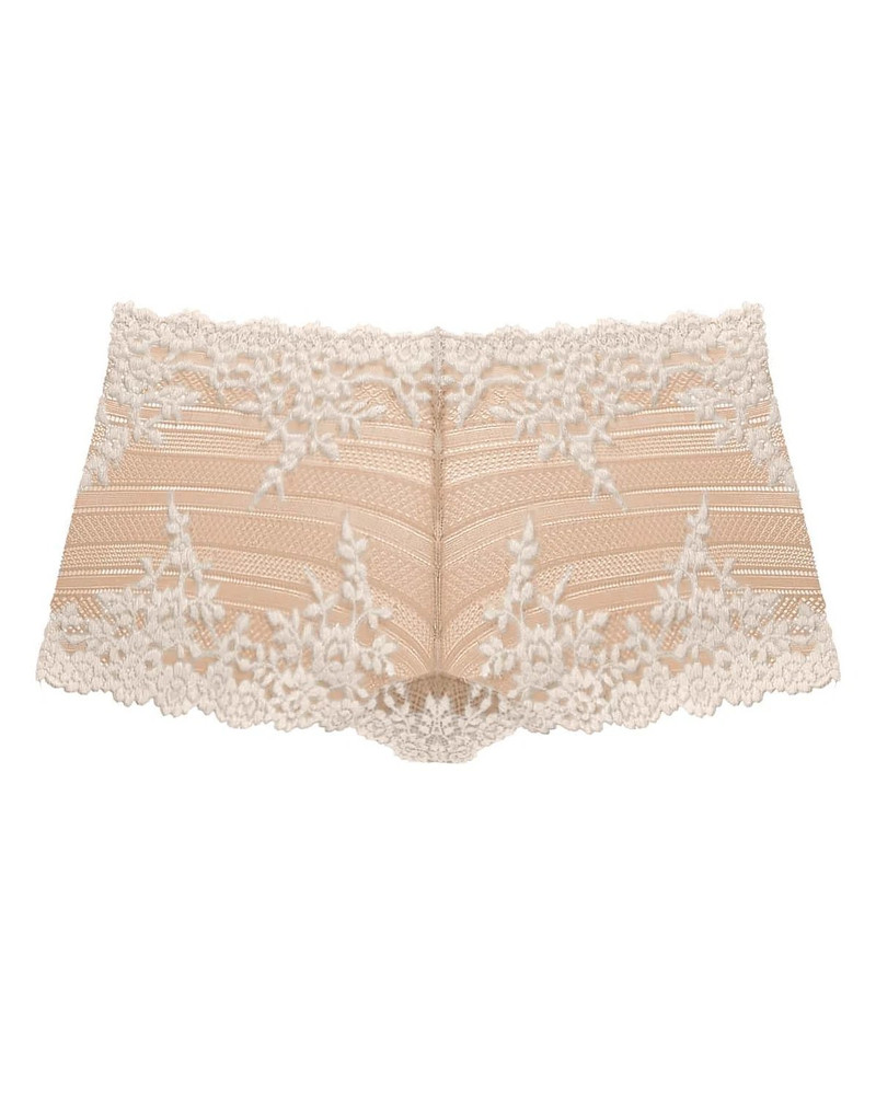 Wacoal Embrace Lace szorty koronkowe - beżowe / cieliste
