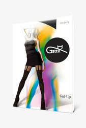Rajstopy Girl Up Wz.01 - nero