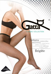 Rajstopy Brigitte Wz.01 Kabaretki - visone