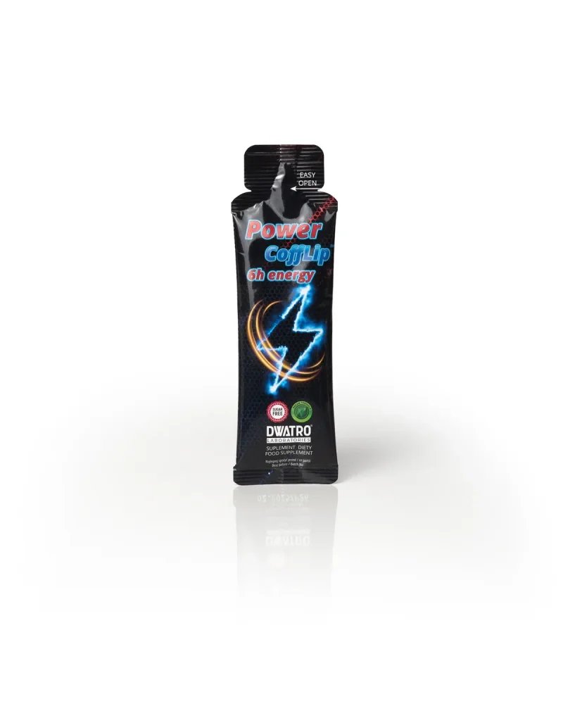 PowerCoffLip liposomalny shot z kofeiną, tauryną i L-teaniną 40 g