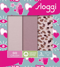 Sloggi majtki Go Crush String C3P - 3 pary