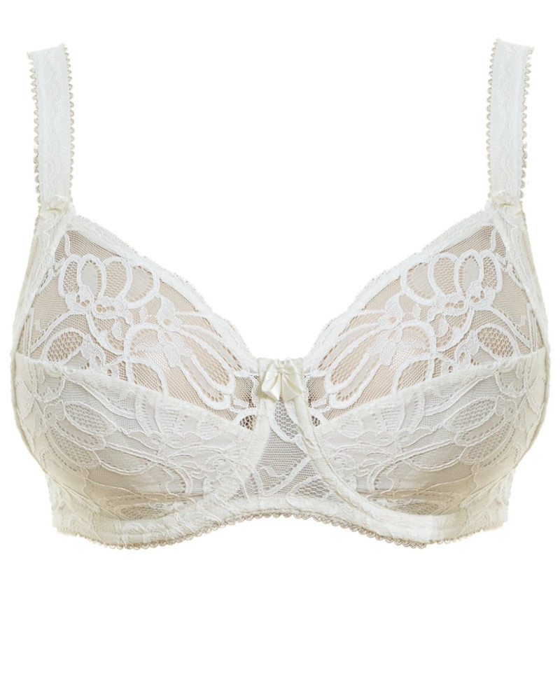 Jacqueline Lace biustonosz full cup - kremowy