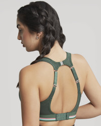 Panache Sport biustonosz bez fiszbin Racer Back - zielony