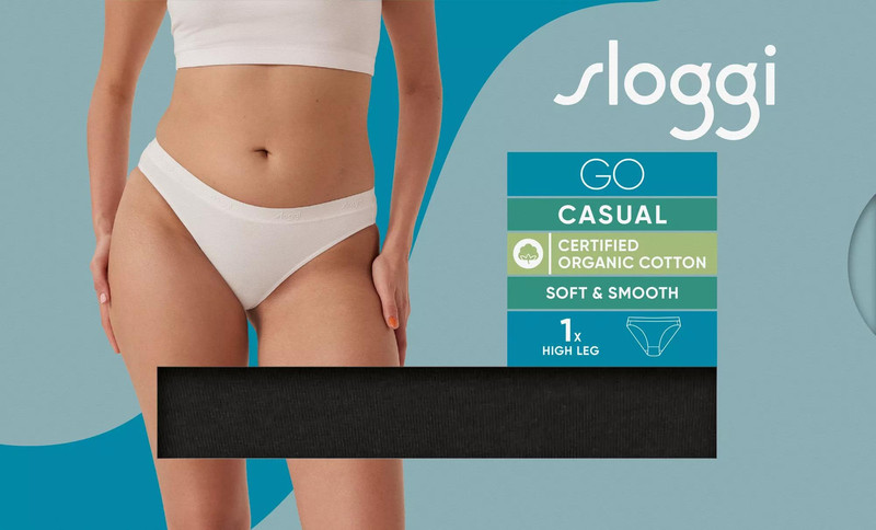 Sloggi majtki Go Casual High Leg