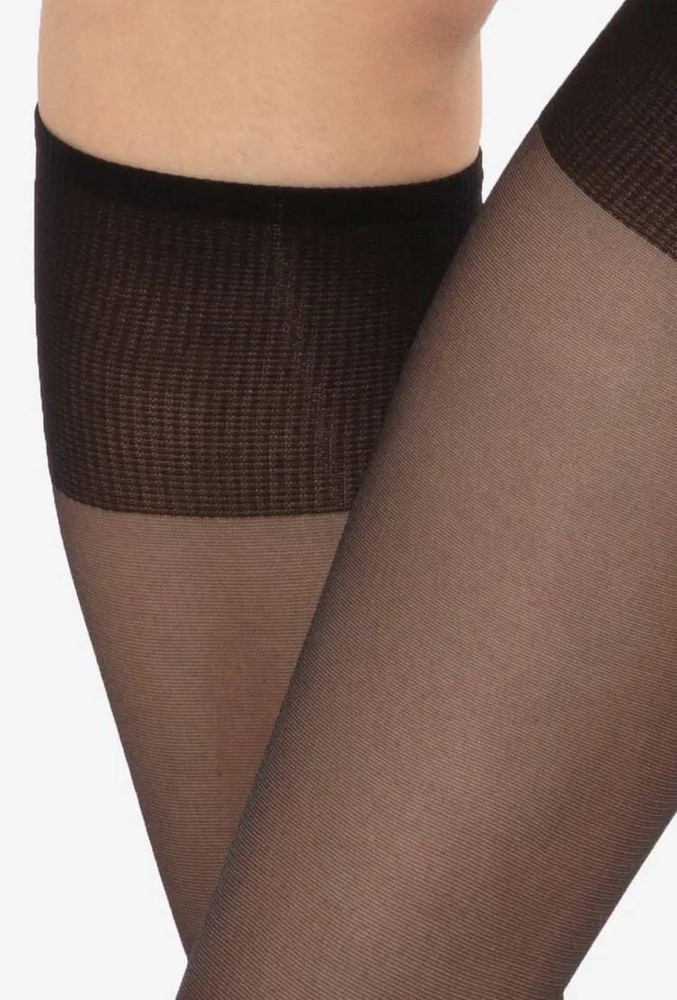 Podkolanówki Avi Lycra - beige