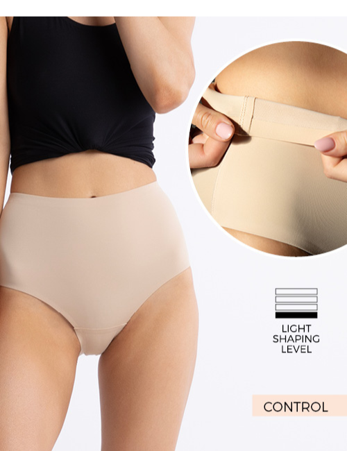 Figi amber maxi - beżowe