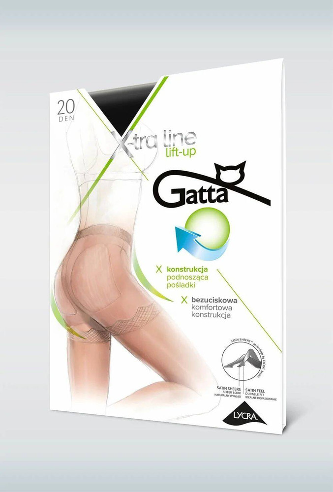 Rajstopy Body Lift Up 20 Den - nero