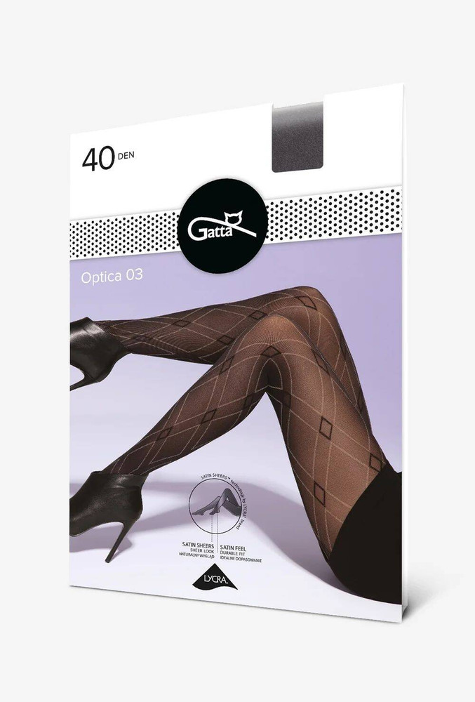 Rajstopy Optica W.03 40 Den Sale - nero