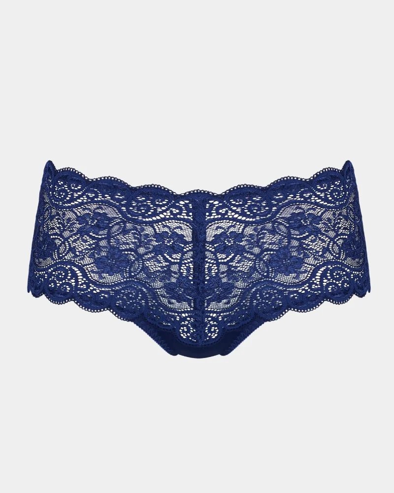 Amourette 300 Maxi X 10166772 koronkowe majtki figi damskie granatowe