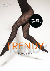 Rajstopy Loretta W.149 50 Den - nero