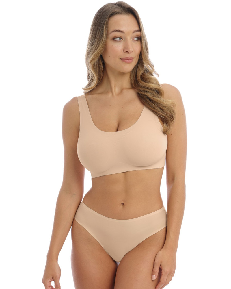 Lace Ease koronkowe stringi - cieliste ONE SIZE