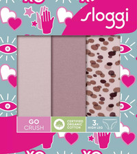 Sloggi majtki Go Crush High Leg C3P - 3 pary
